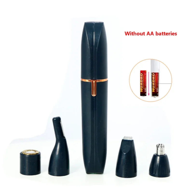 4 In 1 Electric Razor for Women Full Body Shaving Facial Epilator