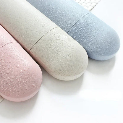 Portable Toothbrush Holder Travel Toothpaste