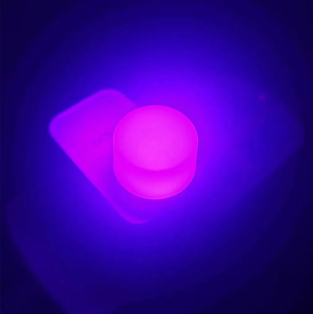 100-10PCS Portable Mini Night Lights Colorful USB Plug Lamp Power Bank Charging LED Book Light Round Reading Eye Protection Lamp