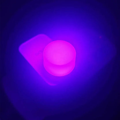 100-10PCS Portable Mini Night Lights Colorful USB Plug Lamp Power Bank Charging LED Book Light Round Reading Eye Protection Lamp