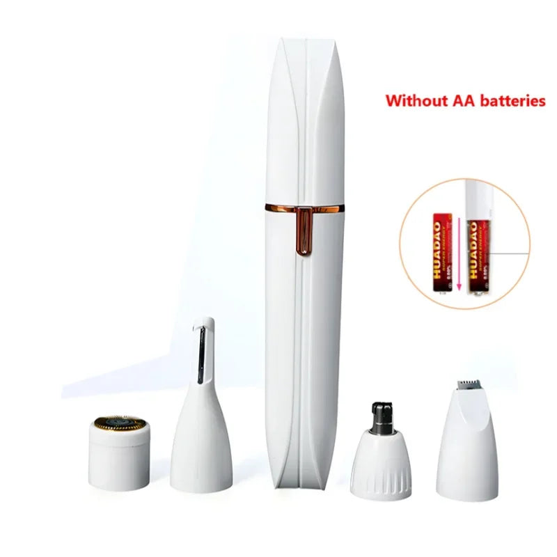 4 In 1 Electric Razor for Women Full Body Shaving Facial Epilator