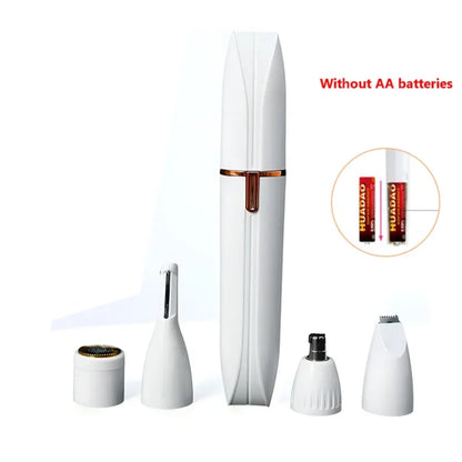 4 In 1 Electric Razor for Women Full Body Shaving Facial Epilator