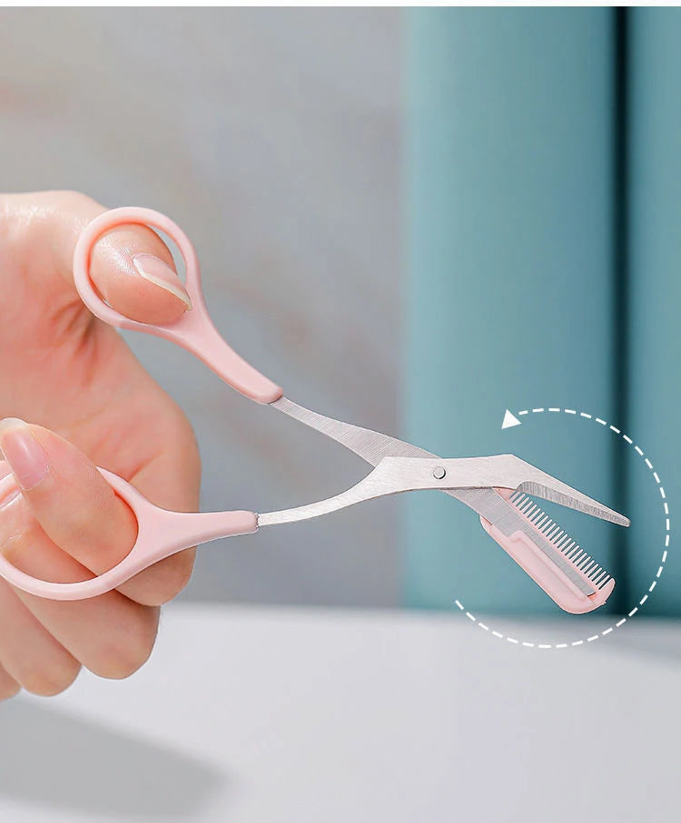 Eyebrow Trimming Knife Face Razor For Women Eyebrow Scissors