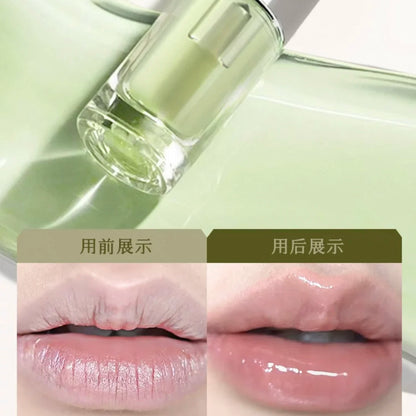 Girlcult Herbal Compendium Glitter Lipstick Green Shimmer Lipgloss Matte Velvet Lip Clay Moisturizing Longlasting Nostickup