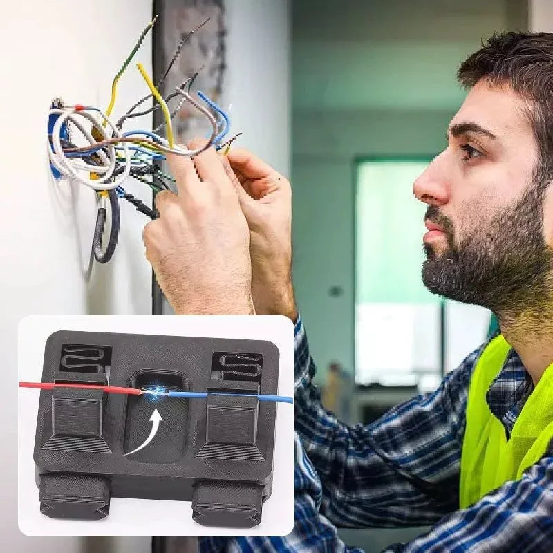 1PC ABS Welding Wire Fixture Soldering Wire Holder Welding Clamp Repair Tool  Secure Hold for Neat Wiring Solutions, Wire Holder