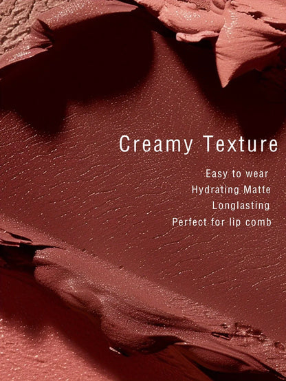 Bare Matte Silky Matte Lipstick Long-lasting Waterproof and glossy finish, Easy to color