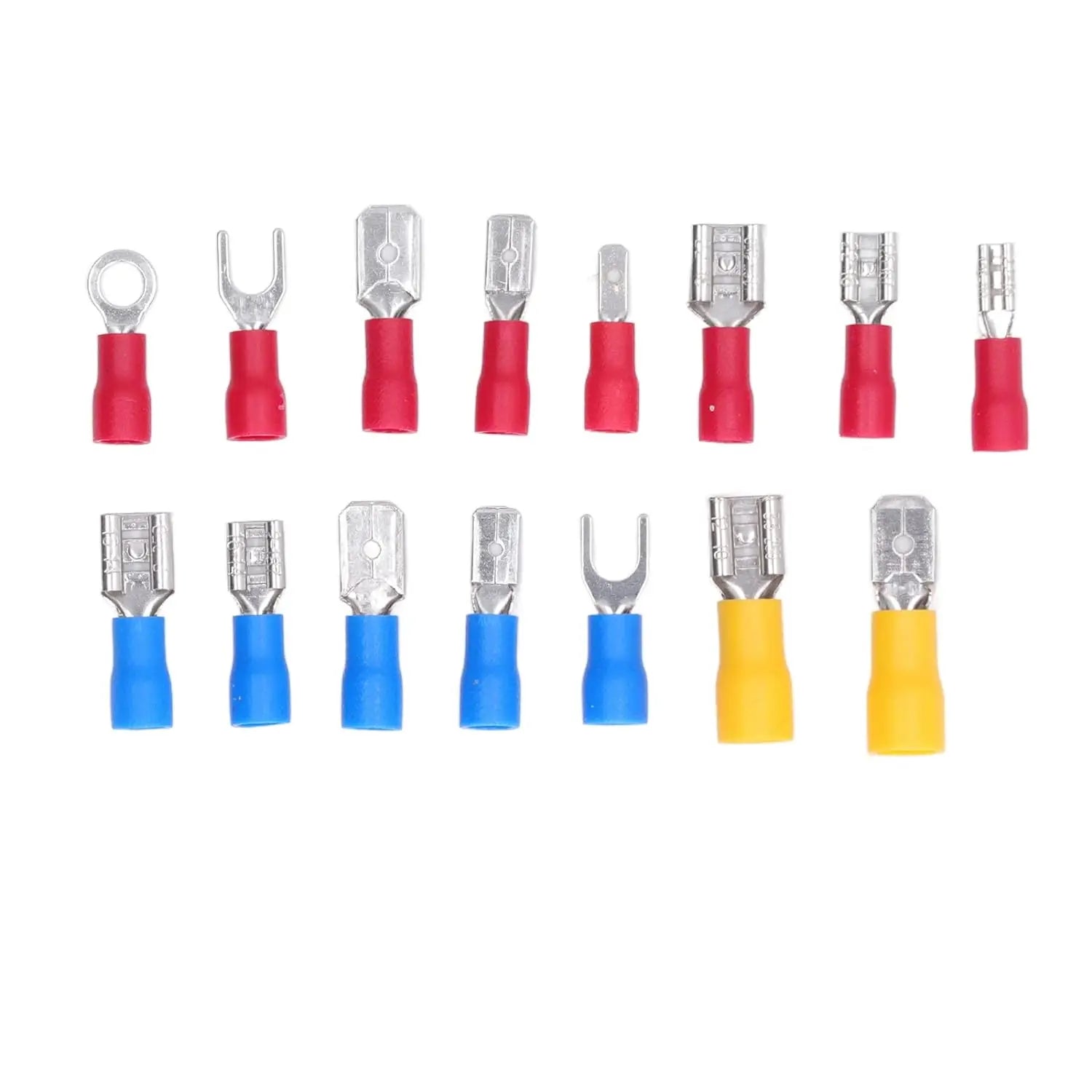 280pcs Wire Connector Kit Male Female Insulated Terminals Cold Crimp Terminals Assorted Crimp Terminals Spade Butt Connector Kit