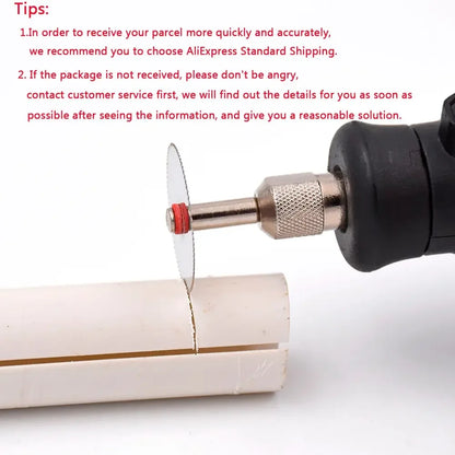 11PCS Set Mini Circular Saw Blades - Stainless Steel Cutting Discs for Wood - Compatible with Rotary Electric Tools