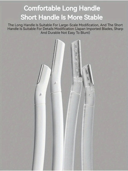 4pcs Eyebrow Razor, Face Razors For Women Facial Hair, Eyebrow Shaver, Dermaplaning Tool To Exfoliate And Refresh The Skin