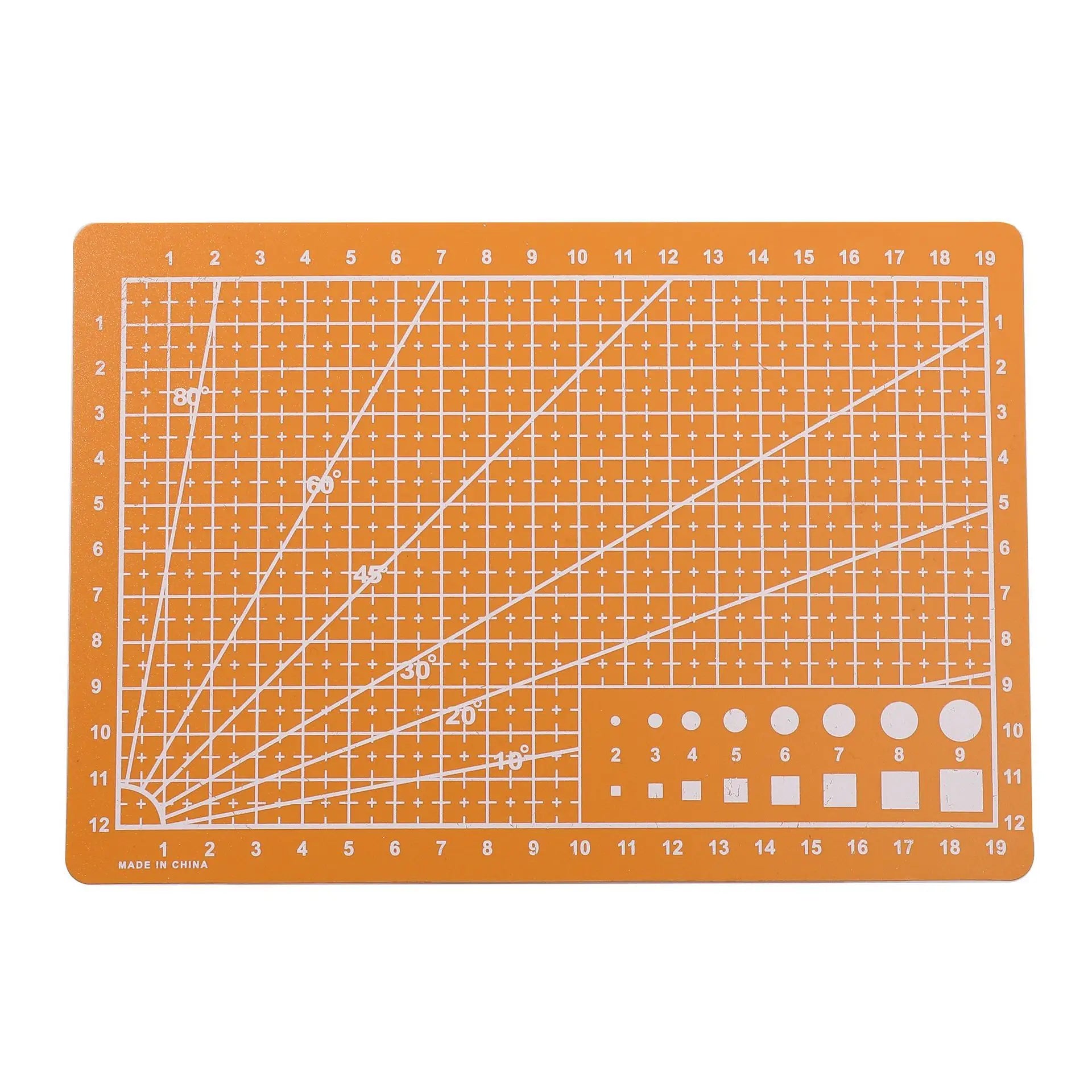 A3 PVC Cutting Mat Single Side Patchwork Cut Pad for Workbench Patchwork Sewing Manual DIY Knife Engraving Leather Cutting Board