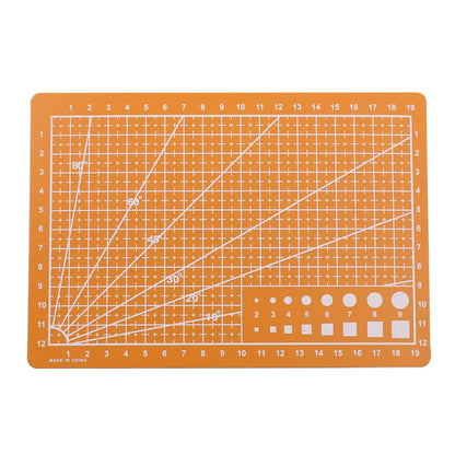 A3 PVC Cutting Mat Single Side Patchwork Cut Pad for Workbench Patchwork Sewing Manual DIY Knife Engraving Leather Cutting Board