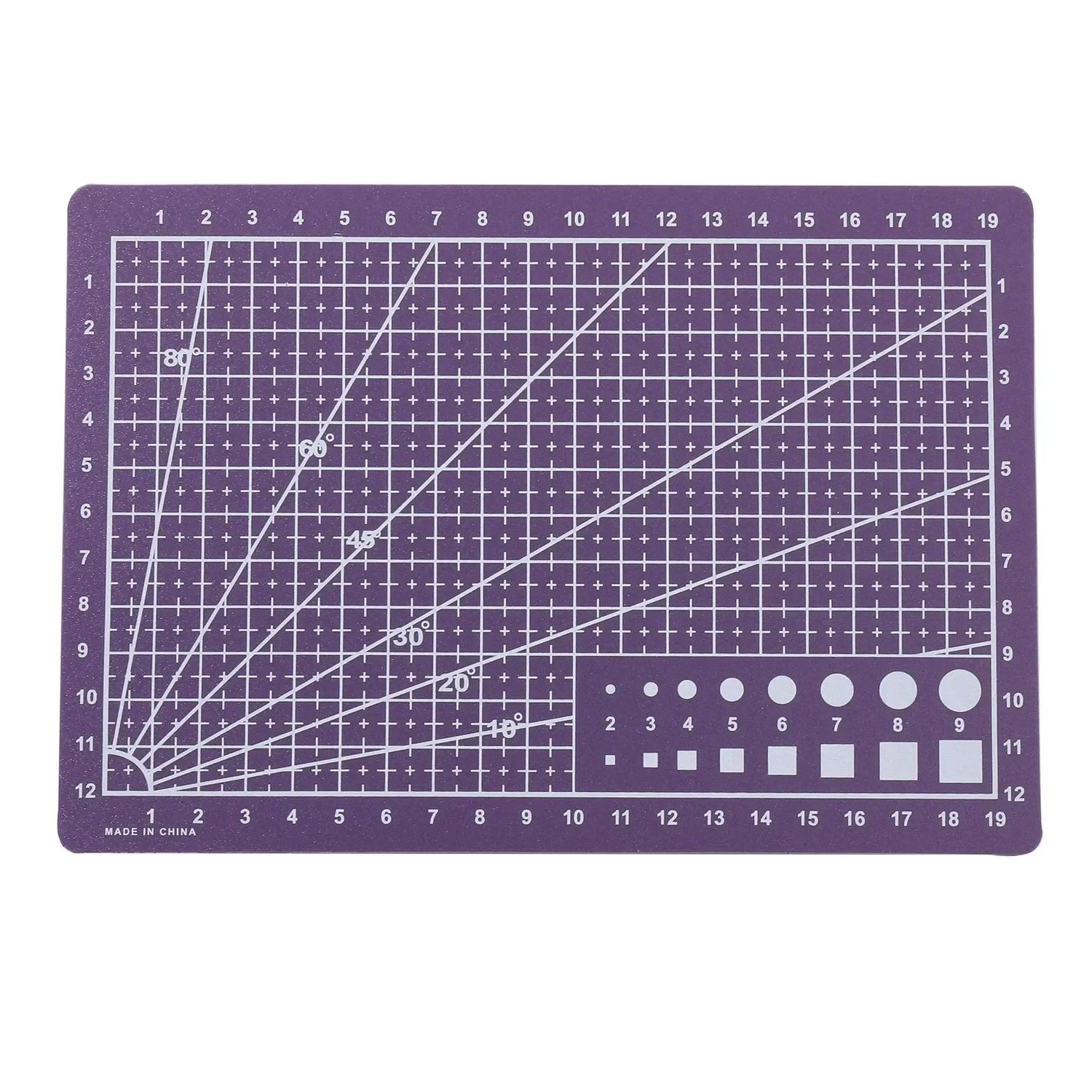 A3 PVC Cutting Mat Single Side Patchwork Cut Pad for Workbench Patchwork Sewing Manual DIY Knife Engraving Leather Cutting Board