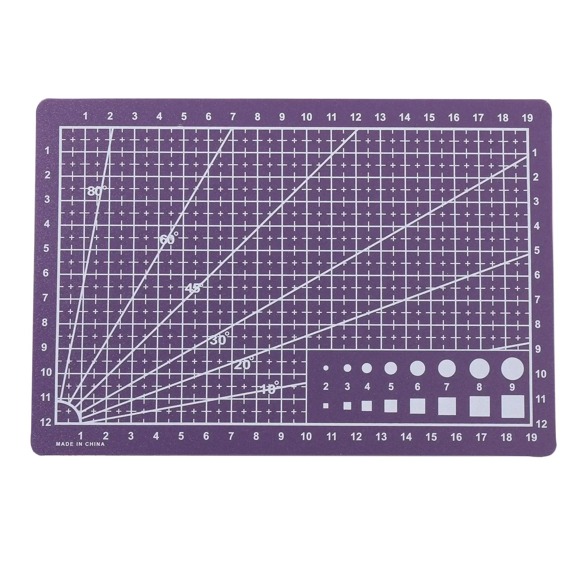 A3 PVC Cutting Mat Single Side Patchwork Cut Pad for Workbench Patchwork Sewing Manual DIY Knife Engraving Leather Cutting Board