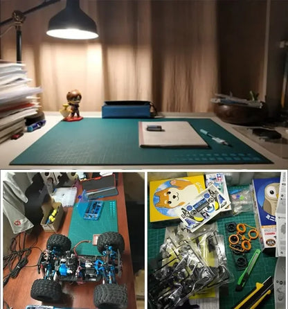 A3 A4 A5 PVC Cutting Mat Workbench Patchwork Sewing Manual DIY Knife Engraving Leather Cutting Board Single Side Underlay