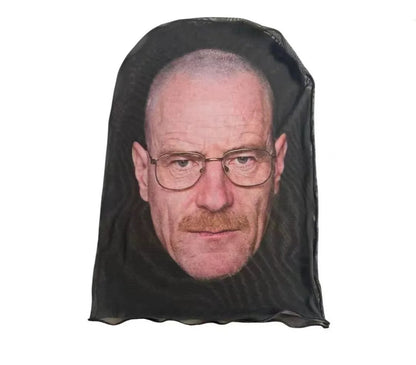 3D Printed Mask Elastic Mesh Full Face Mask for Men Women Cosplay Headwear Novelty Supplies Tricky Hood Party Cosplay Props