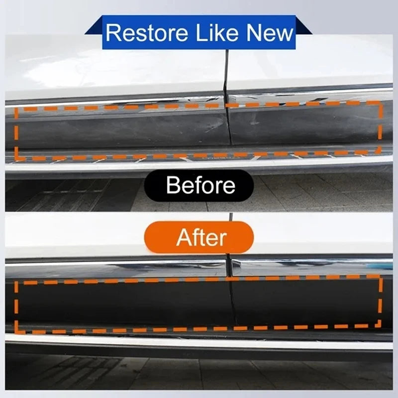 Plastic Restore Revitalizer Plastic Renovator Longlasting Coating For Car Rubbers Refurbish Clean Gloss Black Shine ﻿