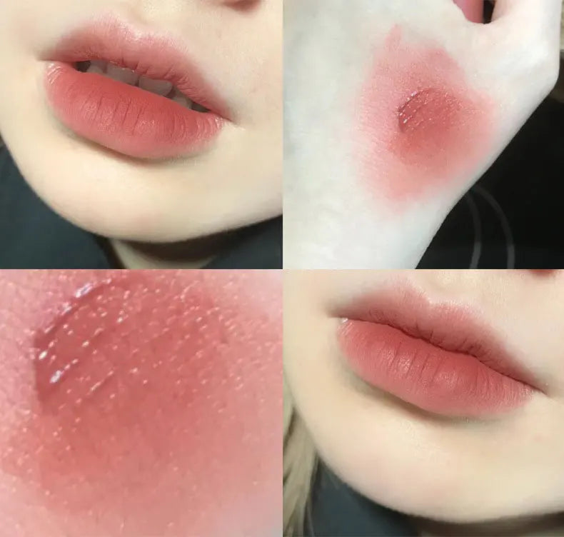 Gege Bear Adorable Rabbit Velvet Lip Mud — Matte Finish, Long-Lasting, Non-Transfer Lip Lacquer for a Whiter Appearance