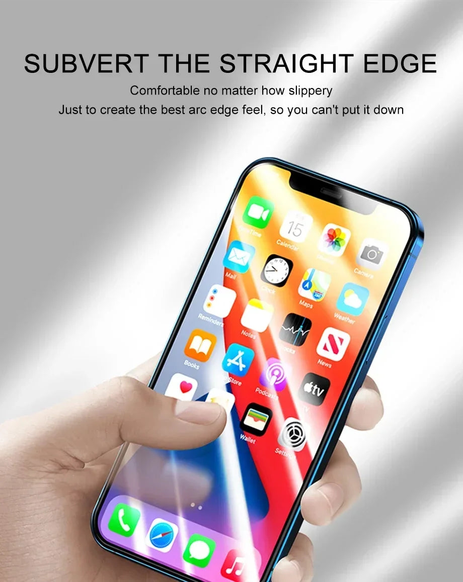 3PCS 30D Tempered Glass Screen Protector for IPhone 13 14 11 15 16 Pro Max Plus 12 Mini XS XR X Film 16Pro ScreenProtector Film