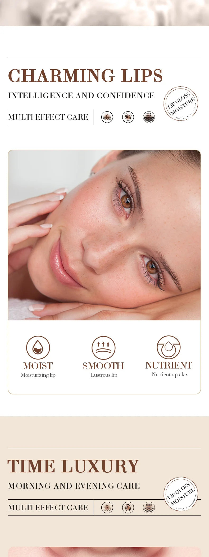 Coconut Lip Balm Healing Moisturizing All-natural Lip Mask For Dry Lips