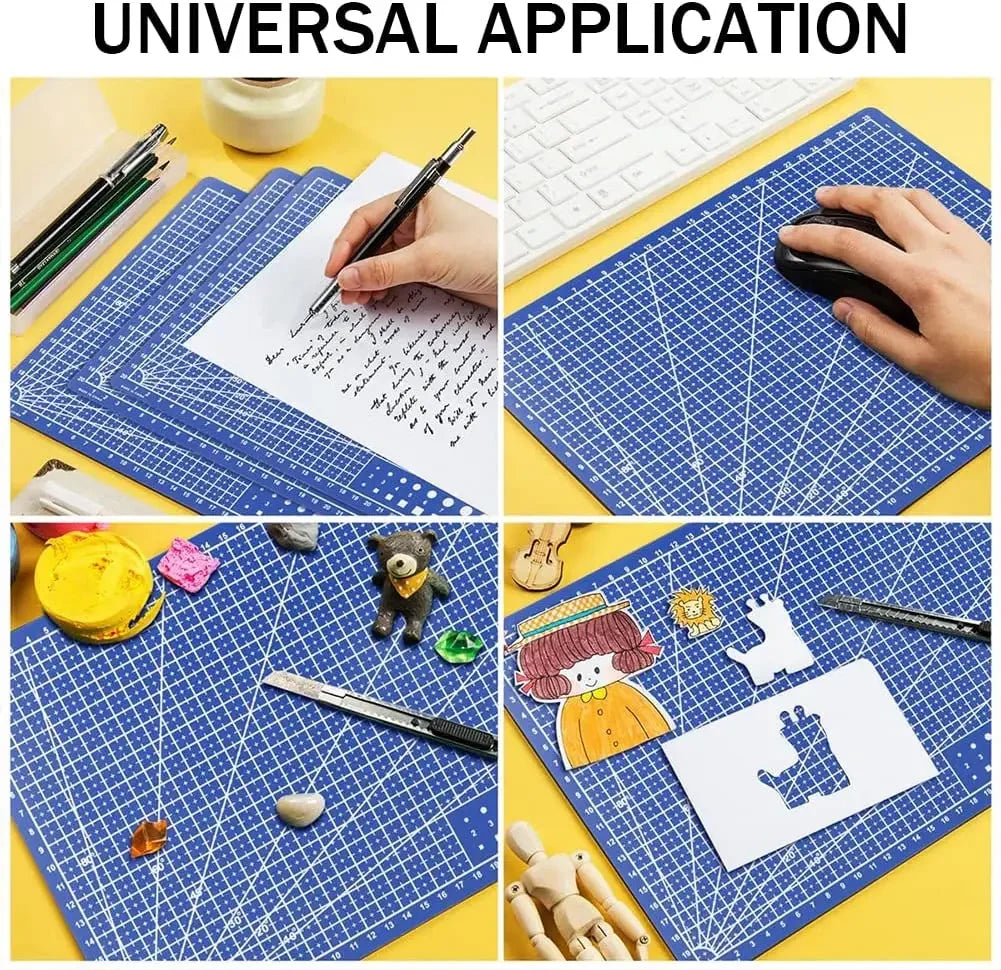 A3 A4 A5 PVC Cutting Mat Workbench Patchwork Sewing Manual DIY Knife Engraving Leather Cutting Board Single Side Underlay