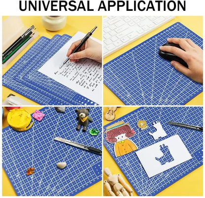 A3 A4 A5 PVC Cutting Mat Workbench Patchwork Sewing Manual DIY Knife Engraving Leather Cutting Board Single Side Underlay