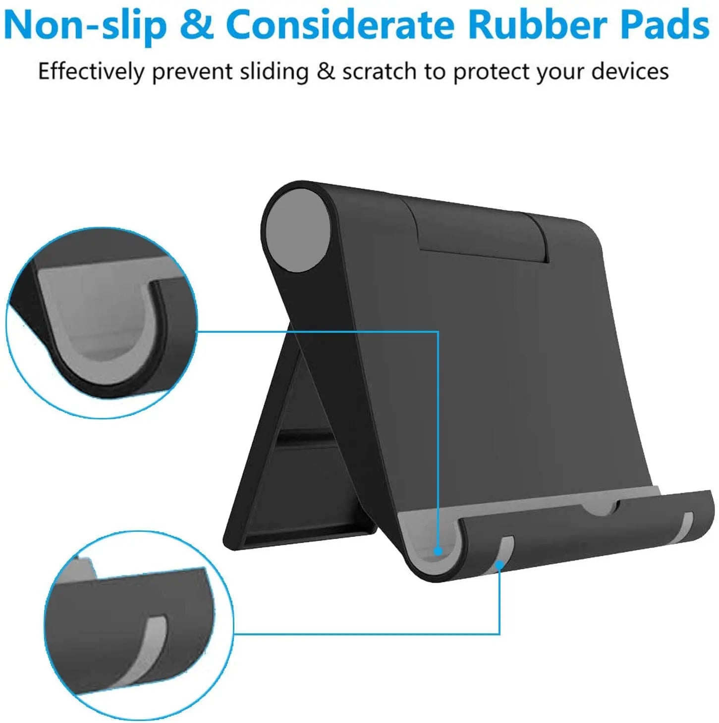 Universal Desktop Mobile Phone Holder Stand For IPhone IPad Adjustable