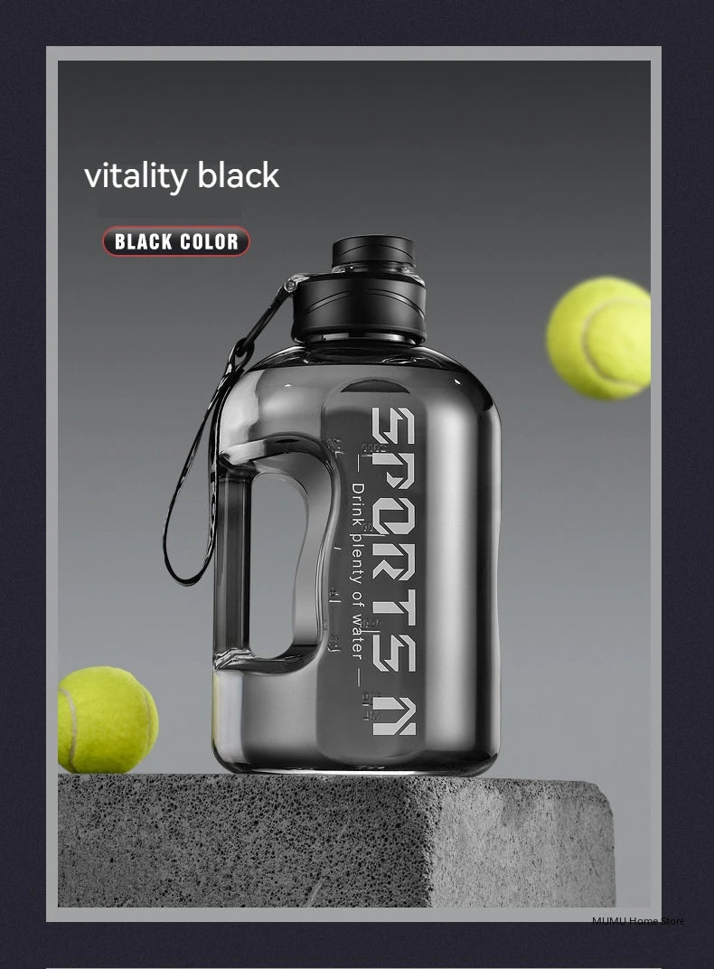 1.7L/2.7L/4L/5L Large Capacity Water Bottle Gym Cycling Cup Sports Water Bottle Portable For Fitness Camping Men Water Kellte