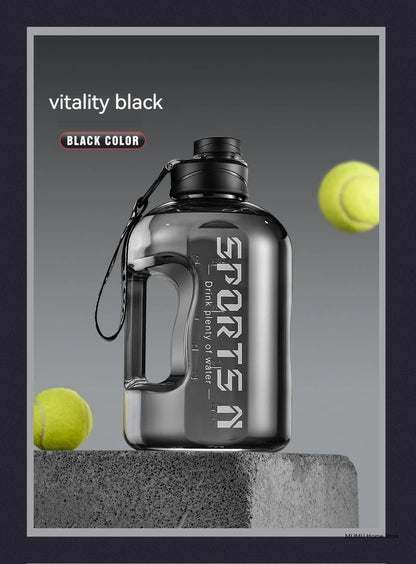 1.7L/2.7L/4L/5L Large Capacity Water Bottle Gym Cycling Cup Sports Water Bottle Portable For Fitness Camping Men Water Kellte