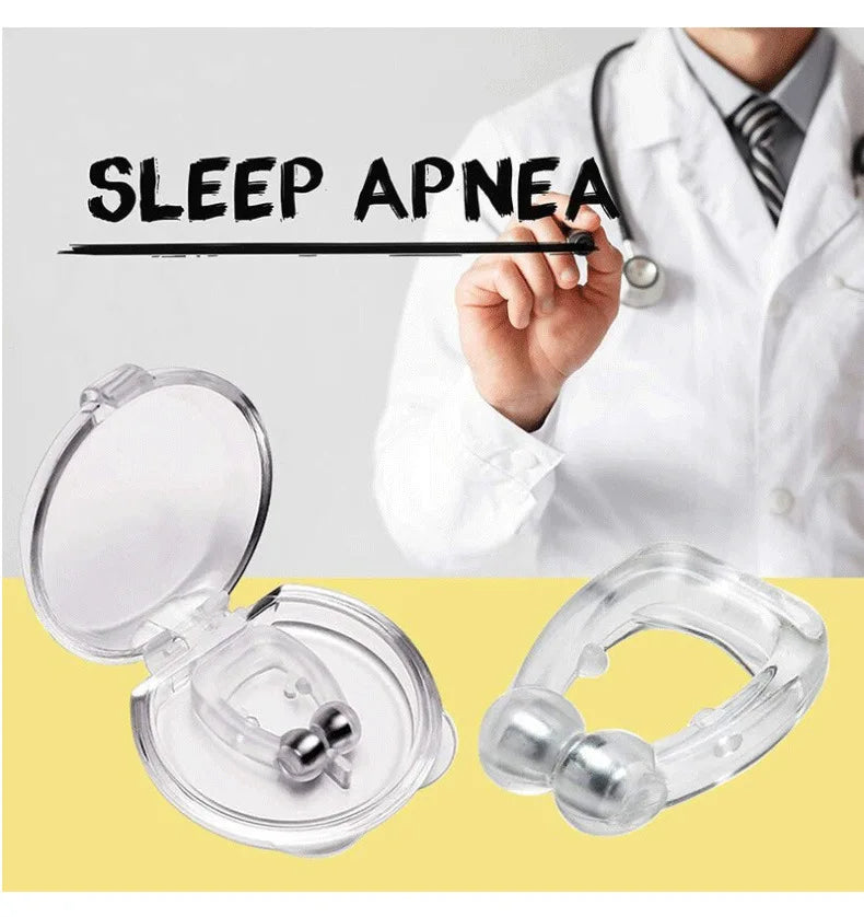 Magnetic Anti Snore Device Stop Snoring Nose Clip