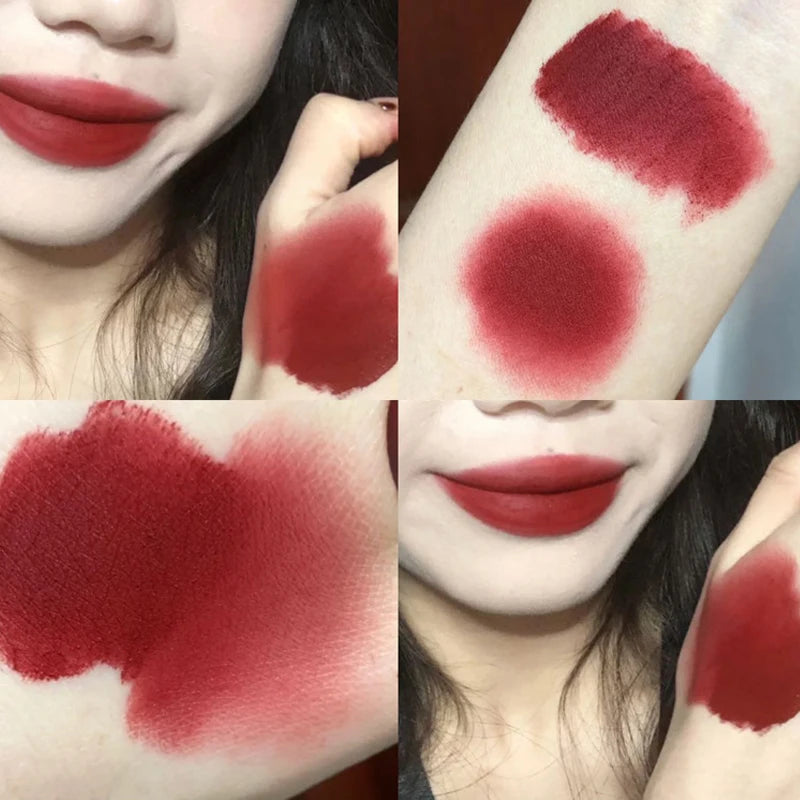 Gege Bear Adorable Rabbit Velvet Lip Mud — Matte Finish, Long-Lasting, Non-Transfer Lip Lacquer for a Whiter Appearance