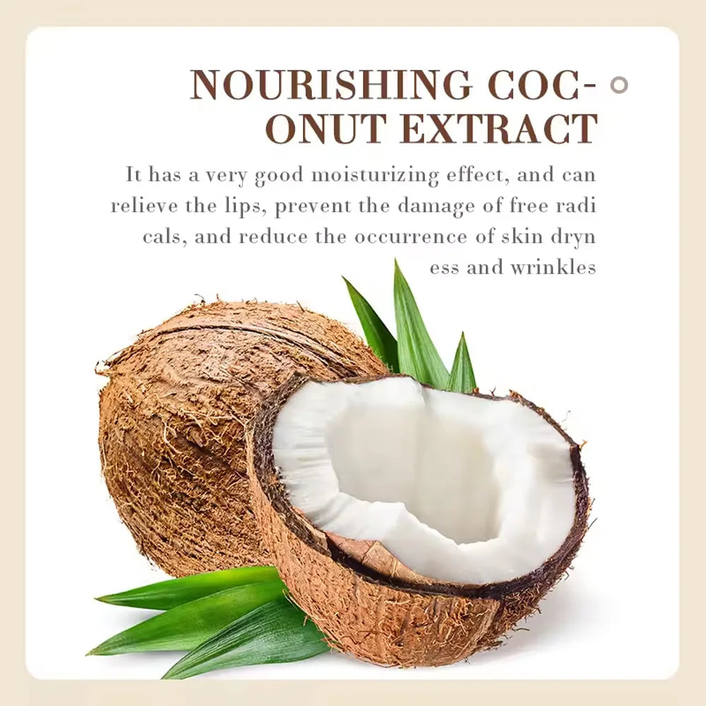 Coconut Lip Balm Healing Moisturizing All-natural Lip Mask For Dry Lips