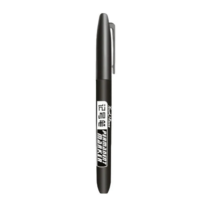 1-20Pcs Permanent Marker Pen Drawing Markers Oil-Based Waterproof Black Blue Red Ink Sketch Pens Stationery Art School Supplies