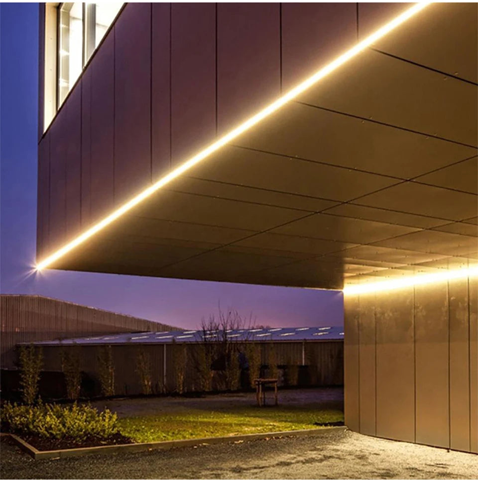 COB LED Under Cabinet LED Strip kitchen Light High Quality110V 220V Wardrobe Closet Lamp Neutral/Warm White Waterproof Neon Tape