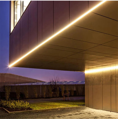 COB LED Under Cabinet LED Strip kitchen Light High Quality110V 220V Wardrobe Closet Lamp Neutral/Warm White Waterproof Neon Tape