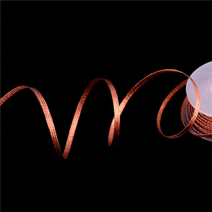 Desoldering Braid Tape Copper Solder Wire Soldering Wick Tin Solder Removal Braid Welding Wire Repair Tool 1.5/2/2.5/3/3.5mm Hot