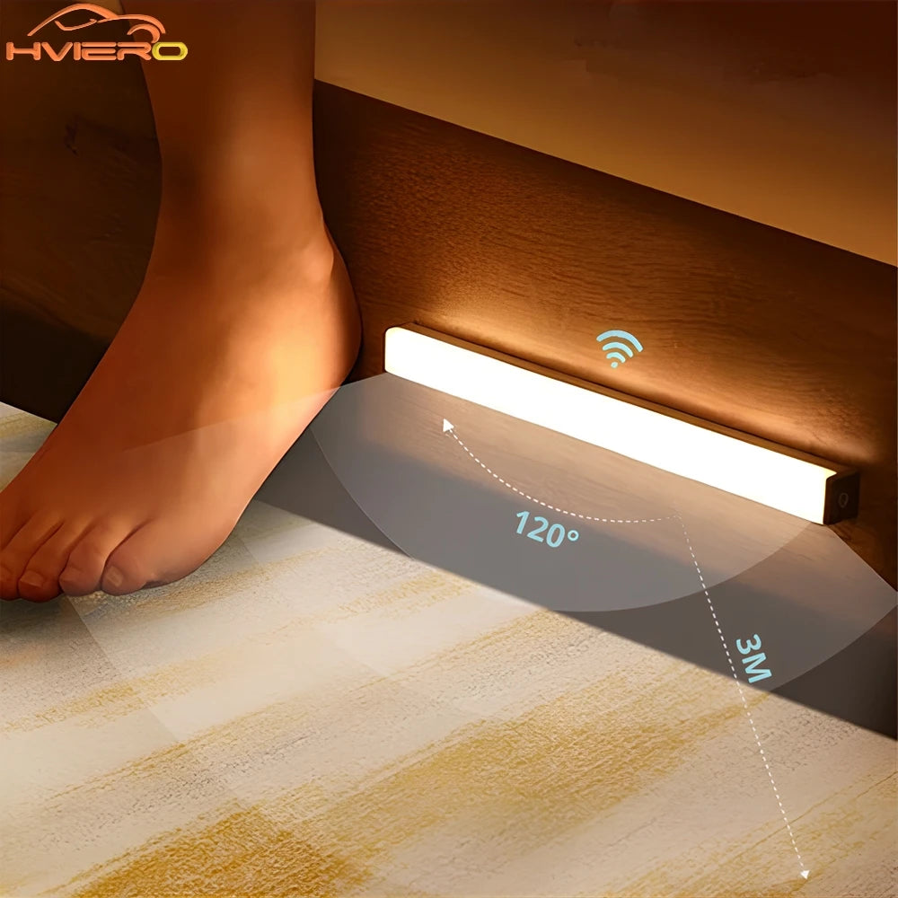 Motion Sensor Light Cabinet Wardrobe Lamp Staircase Backlight For Kitchen LED