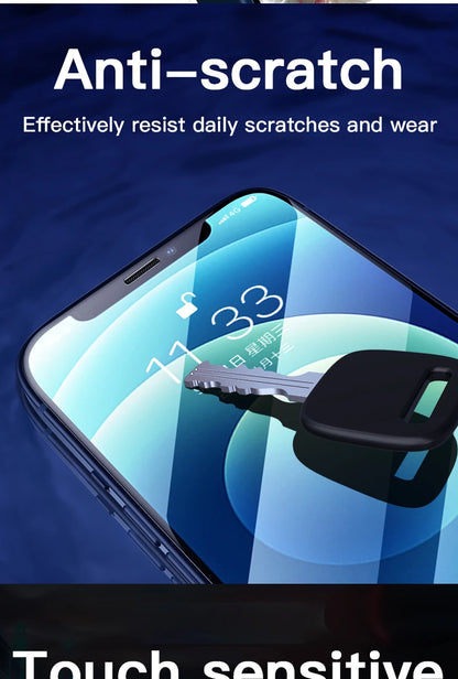 3PCS Tempered Glass For iPhone 15 14 13 12 11 Pro Max 7 8 Plus Screen Protector For iPhone X XS Max XR Protective Glass Film