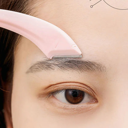 Eyebrow Trimming Knife Face Razor For Women Eyebrow Scissors