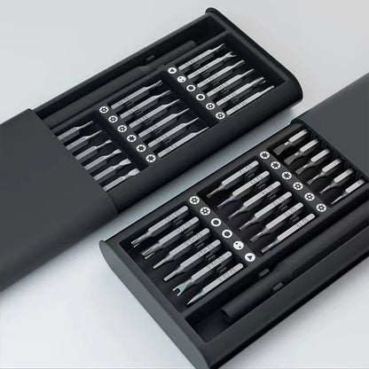 25 In 1 Screwdriver Set Precision Magnetic Screw Driver Bits Mini Tool Case Dismountable For Smart Home PC Phone Repair